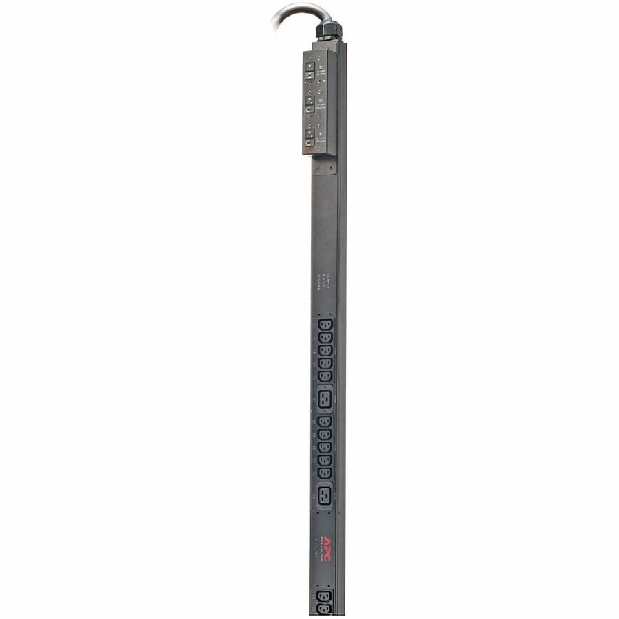 APC by Schneider Electric Basic Rack 12.5k VA PDU - Basic - CS8365C - 30 x IEC 60320 C13, 6 x IEC 60320 C19 - 208 V - 12.50 kW - 9.84 ft Cord Length - 0U - Vertical - Rack-mountable