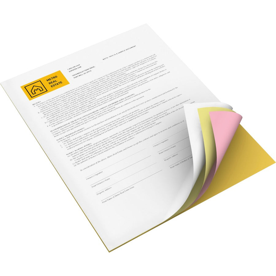 Xerox Revolution Premium Digital Carbonless Paper - Letter - 8 1/2" x 11" - Sustainable Forestry Initiative (SFI) - Capsule Control Coating - White - 1250 / Carton