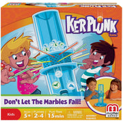 Mattel KerPlunk Kids Game, Easy-to-Learn Family Game for 2 to 4 Players, Don't Let The Marbles Fall