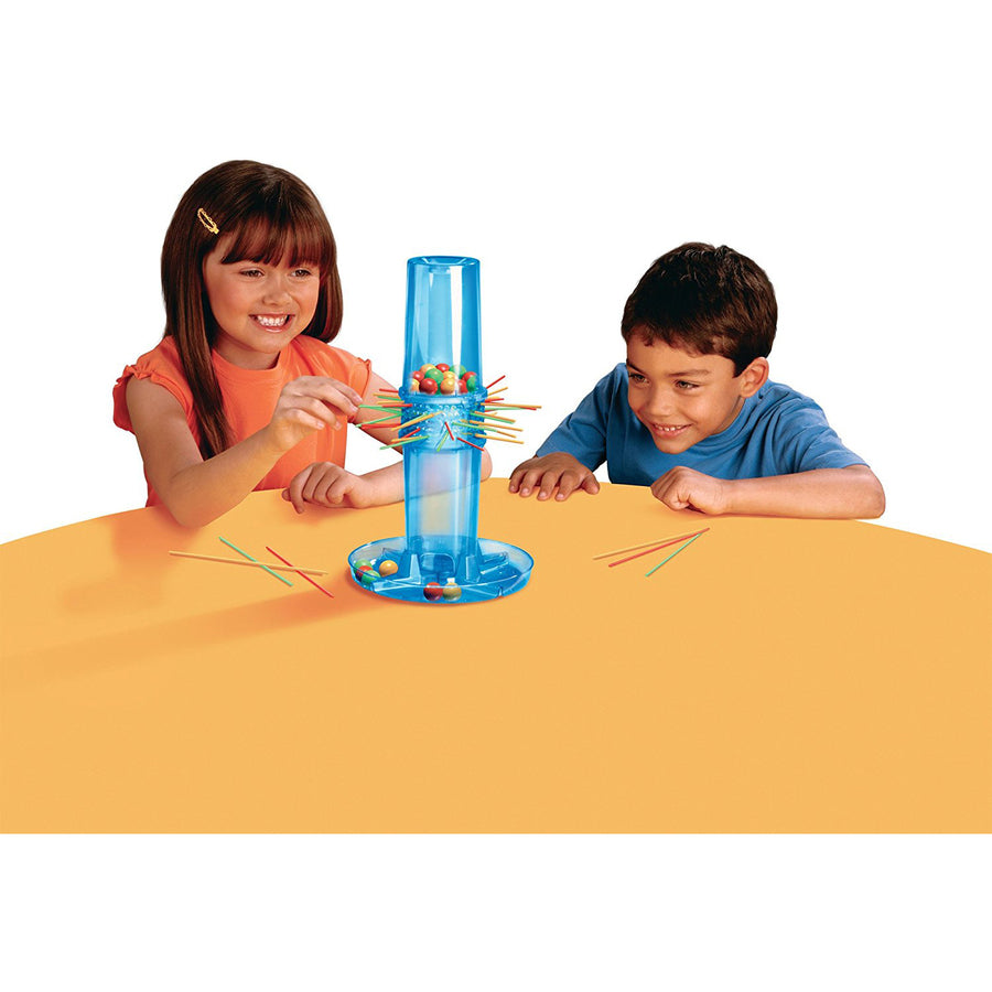 Mattel KerPlunk Kids Game, Easy-to-Learn Family Game for 2 to 4 Players, Don't Let The Marbles Fall