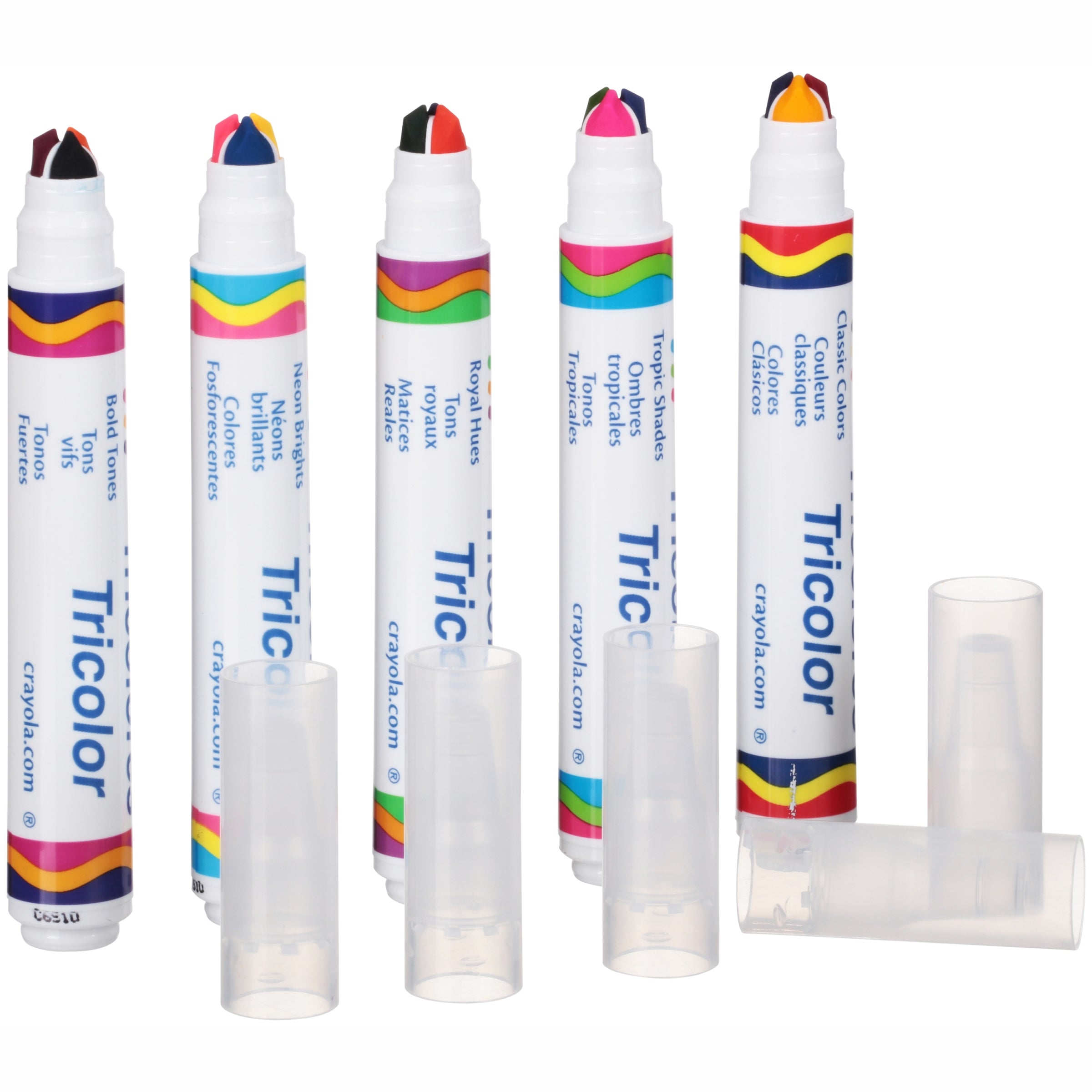 Washable Tri-Color Markers