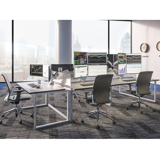 Chief Kontour K1C420B Mounting Arm for Monitor, TV, All-in-One Computer - Black - TAA Compliant