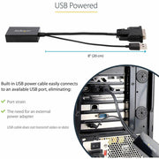 StarTech.com DVI to DisplayPort Adapter with USB Power - 1920 x 1200
