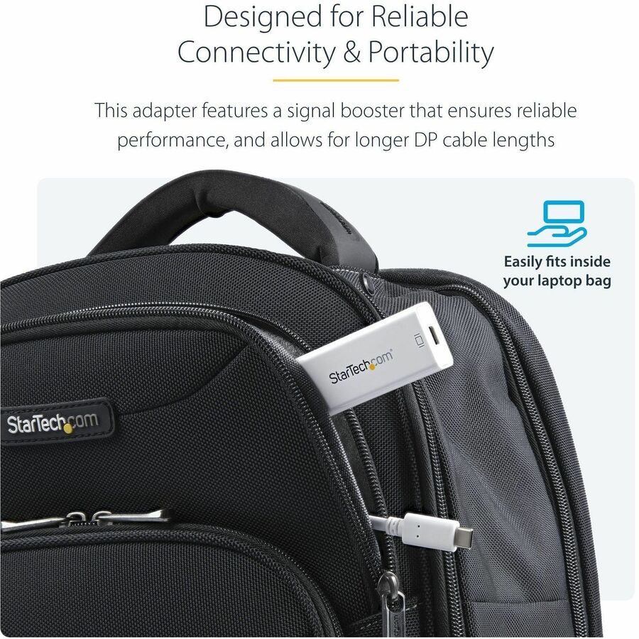 StarTech.com USB C to Mini DisplayPort Adapter - USB C to mDP Adapter - 4K 60Hz