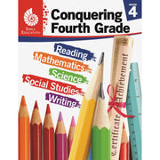 Shell Education Conquering Fourth Grade Printed Book
