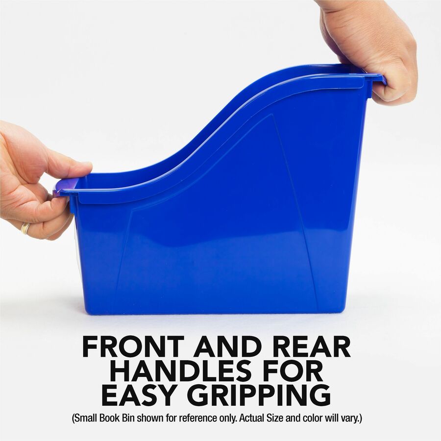 7" Height x 5.30" Width x 14.30" Length - Sturdy - Black - Plastic - 1 Carton