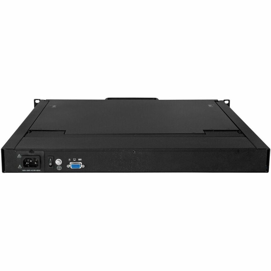 StarTech.com 1U Single Port KVM Console for Server Rack - VGA KVM - 19in