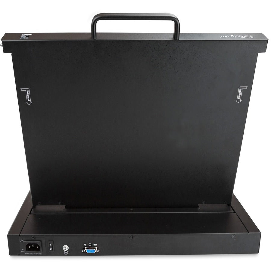 StarTech.com Single-Port Rackmount KVM Console with 17" Display