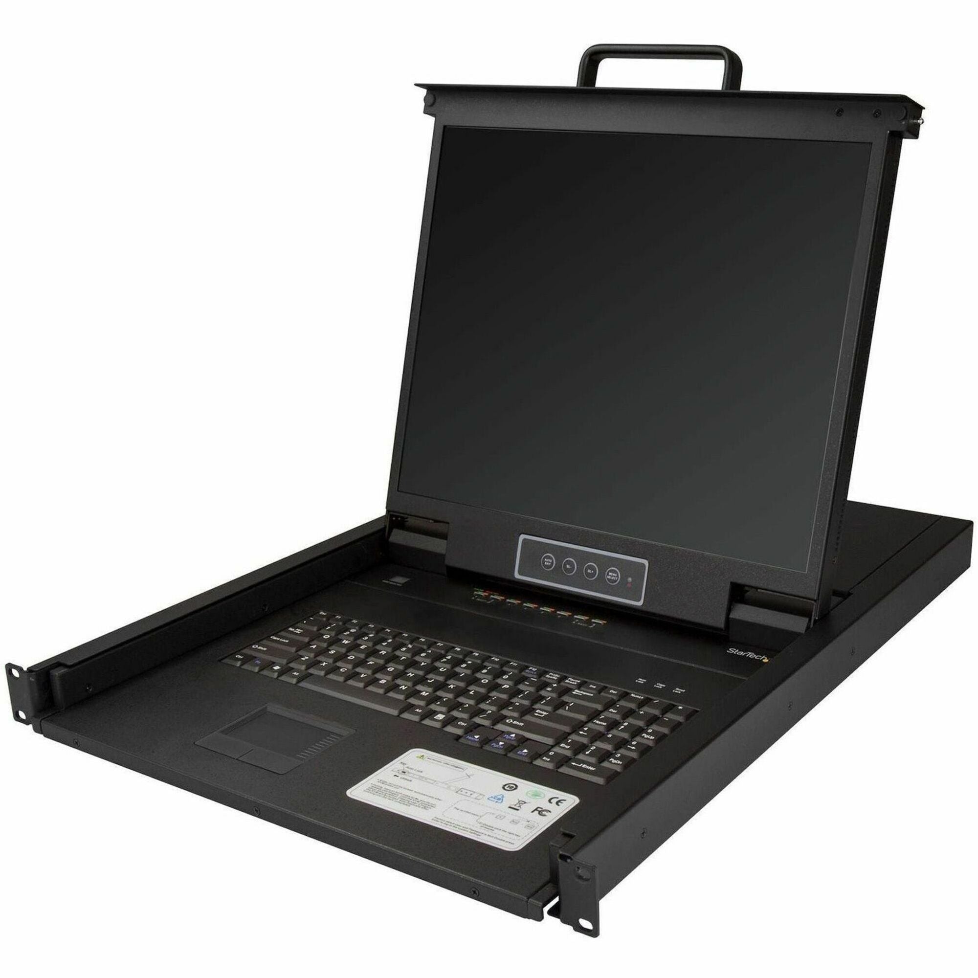 StarTech.com 8 Port Rackmount KVM Console for Server Rack - VGA KVM - 19in - 1U