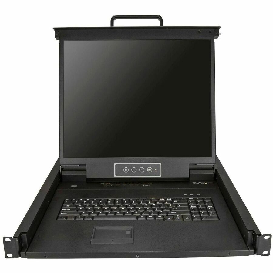 StarTech.com 8 Port Rackmount KVM Console for Server Rack - VGA KVM - 19in - 1U
