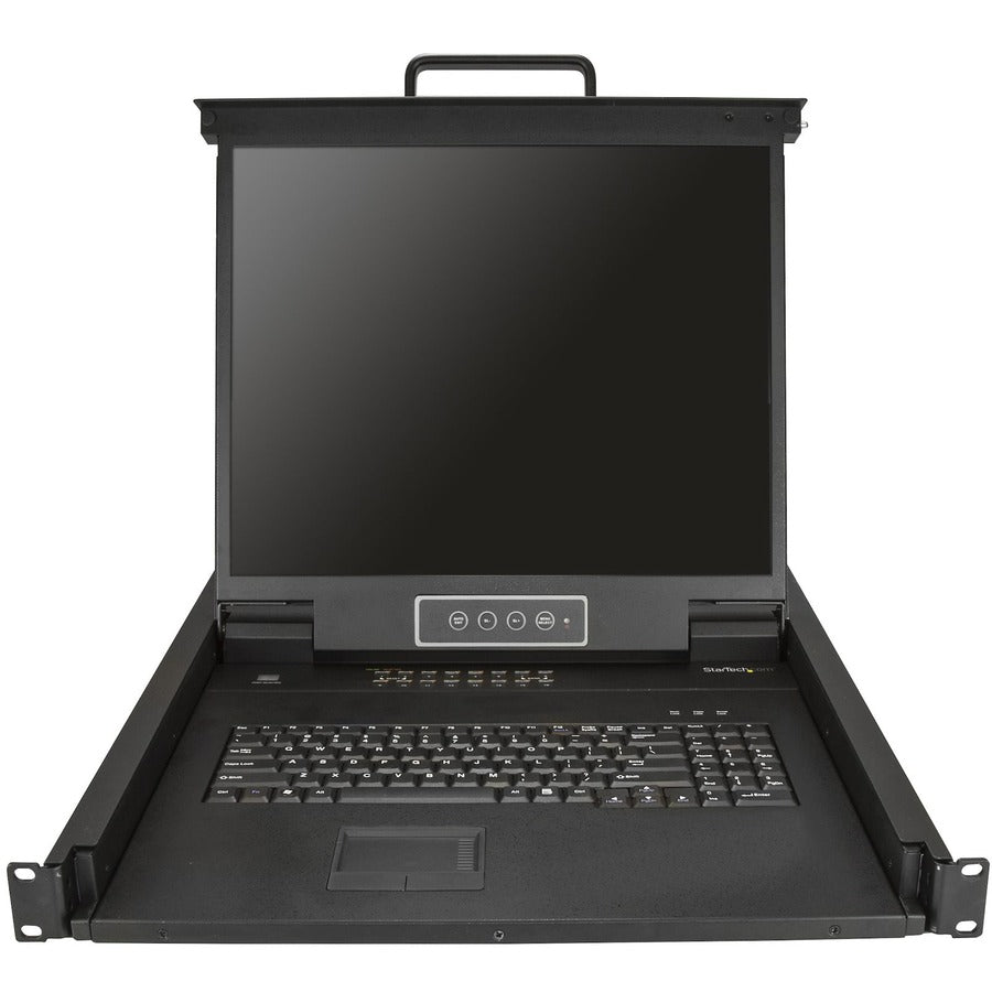 StarTech.com 16 Port KVM Console for Server Rack - Rackmount LCD - 19in - 1U