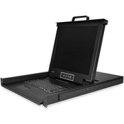 StarTech.com 8-Port Rackmount KVM Console with 17" Display