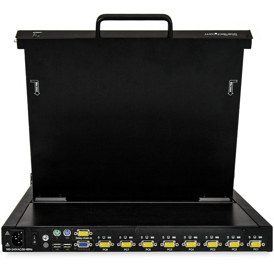StarTech.com 8-Port Rackmount KVM Console with 17" Display