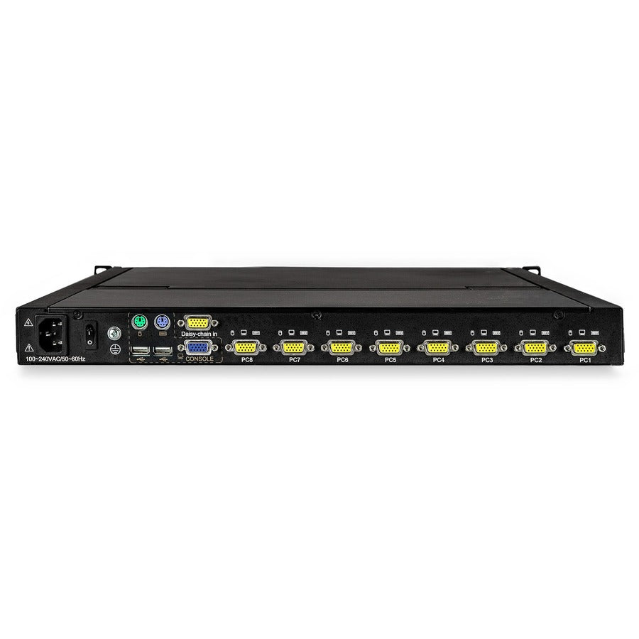 StarTech.com 8-Port Rackmount KVM Console with 17" Display