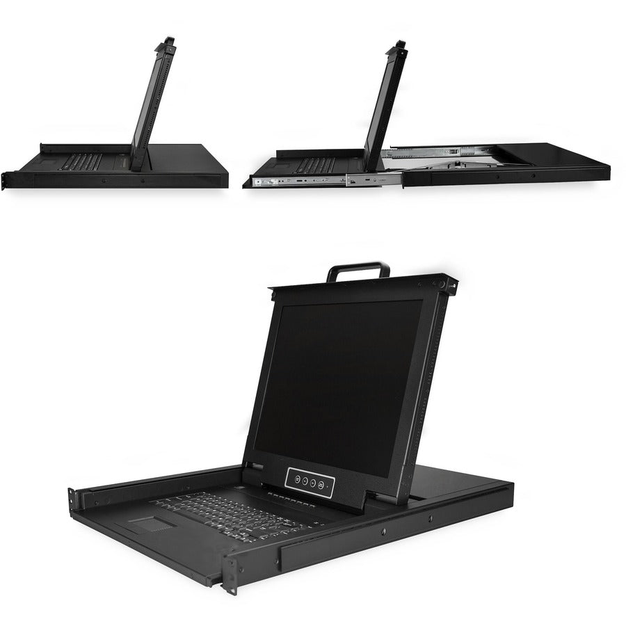 StarTech.com 8-Port Rackmount KVM Console with 17" Display