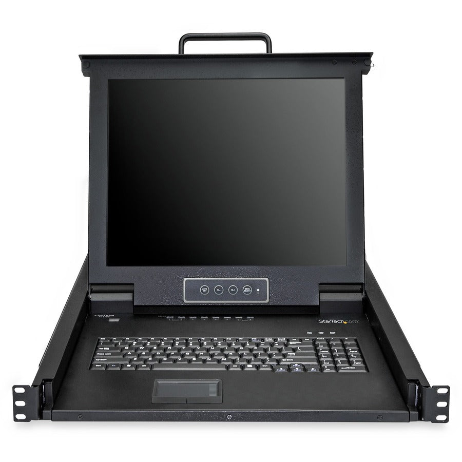 StarTech.com 8-Port Rackmount KVM Console with 17" Display
