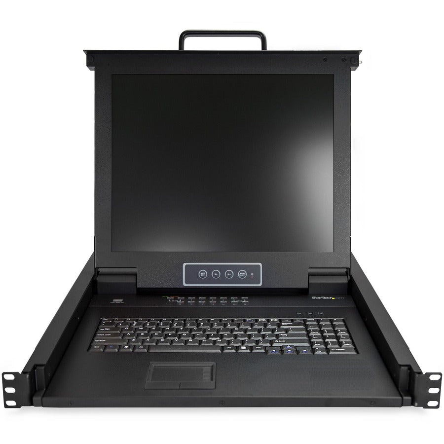 StarTech.com 16-Port Rackmount KVM Console with 17" Display