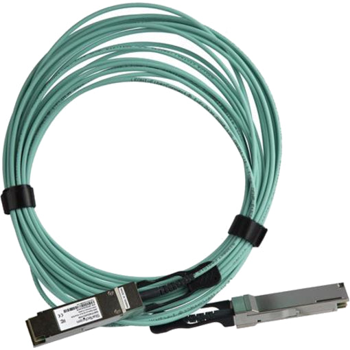 StarTech.com Fiber Optic Network Cable - 32.81 ft Fiber Optic Network Cable for Network Device, Rack Server, Switch, Router - First End: 1 x QSFP+ Network - Male - Second End: 1 x QSFP+ Network - Male - 40 Gbit/s - Black - 1 Each