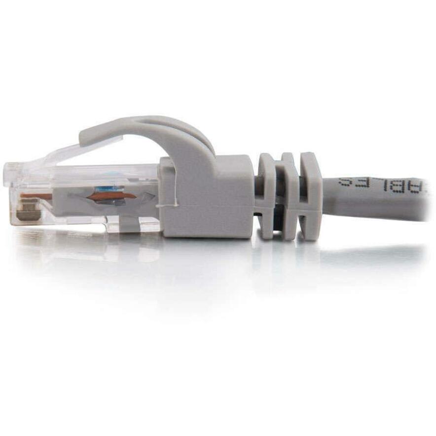 C2G 14 ft Cat6 Snagless Crossover UTP Unshielded Network Patch Cable - Gray