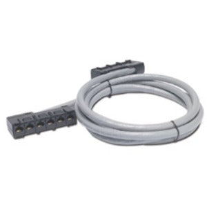 APC by Schneider Electric Cat.5e UTP Network Cable - 7 ft Category 5e Network Cable for Network Device - First End: 6 x RJ-45 Network - Female - Second End: 6 x RJ-45 Network - Female - CMR - Gray - 1 Each - TAA Compliant