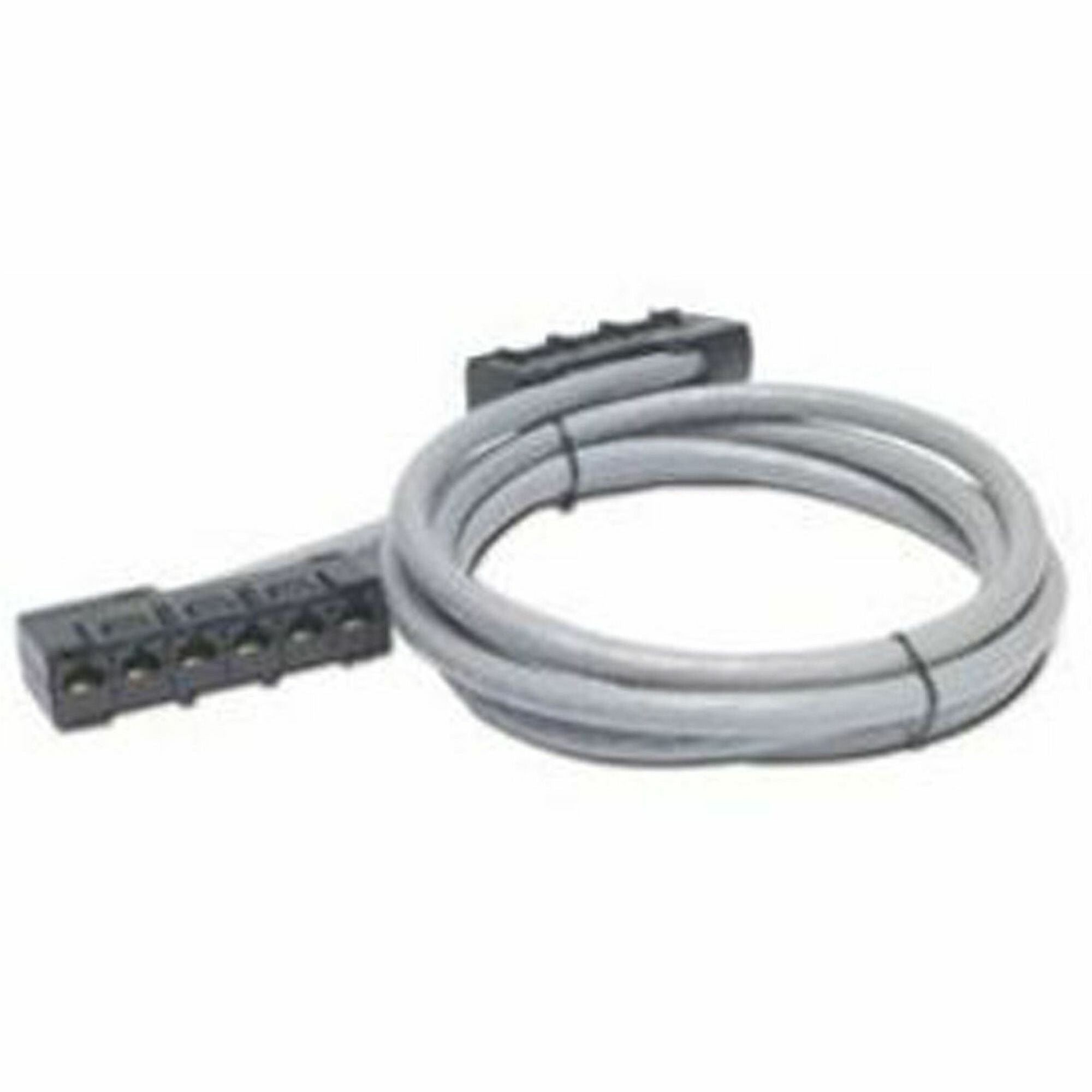 APC by Schneider Electric Cat.5e UTP Network Cable - 13 ft Category 5e Network Cable for Network Device - First End: 6 x RJ-45 Network - Female - Second End: 6 x RJ-45 Network - Female - CMR - Gray - 1 Each