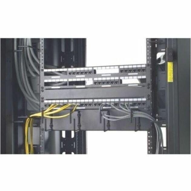 APC by Schneider Electric Cat.5e UTP Network Cable - 19 ft Category 5e Network Cable for Network Device - First End: 6 x RJ-45 Network - Female - Second End: 6 x RJ-45 Network - Female - CMR - Gray - 1 Each - TAA Compliant