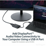 StarTech.com USB to DisplayPort Adapter - USB 3.0 - 4K 30Hz