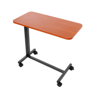 Overbed Table - Cherry, Adjustable Height 28"–45", 1 Quantity per Case