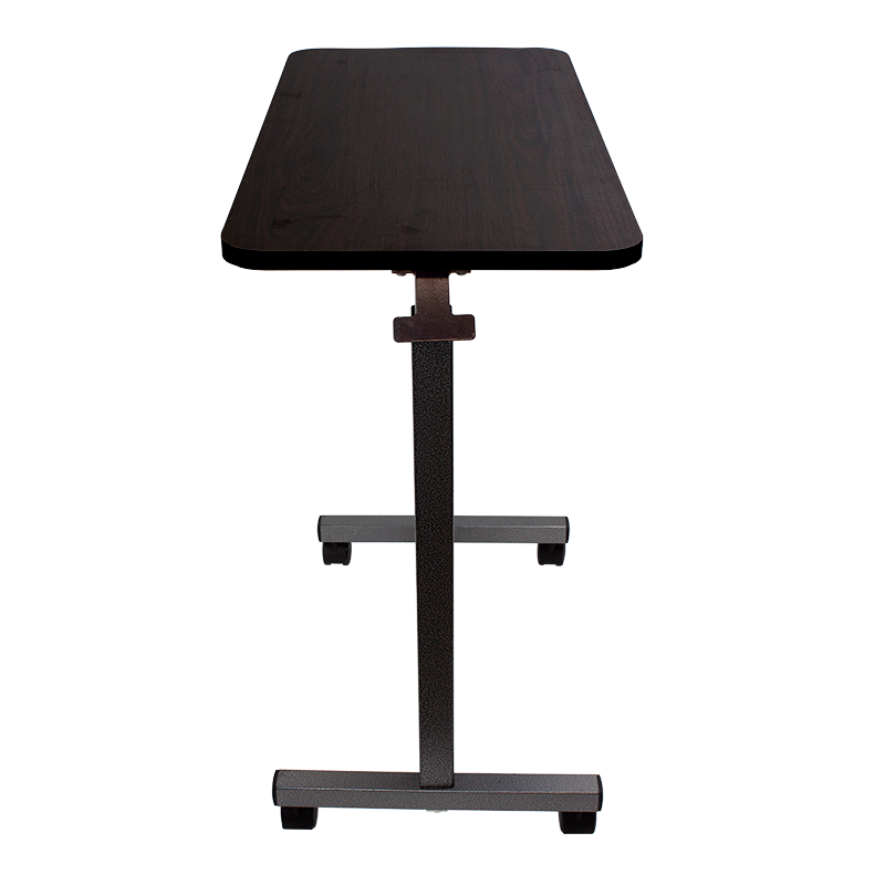 Overbed Table - Mahogany, Adjustable Height 28"–45", 1 Quantity per Case