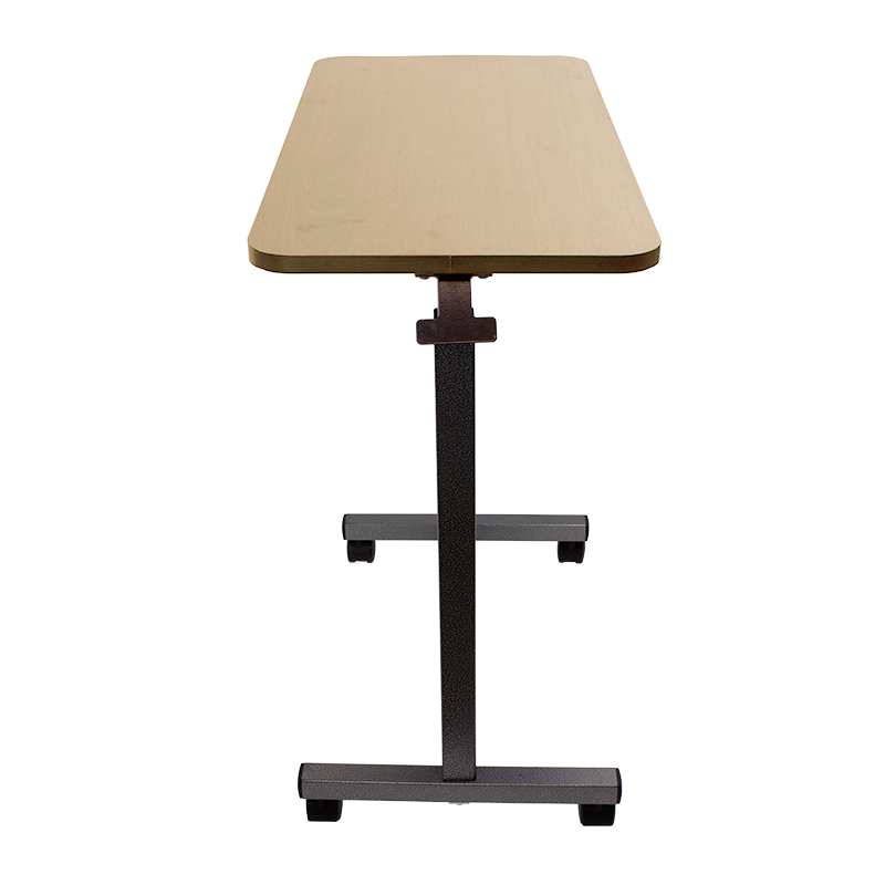 Overbed Table - Oak, Adjustable Height 28"–45", 1 Quantity per Case