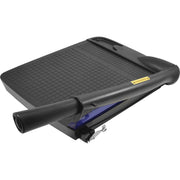 Stainless Steel Blade - 12" Cutting Length - 2.9" Height x 14.3" Depth x 17" Length - Black - 1 Each
