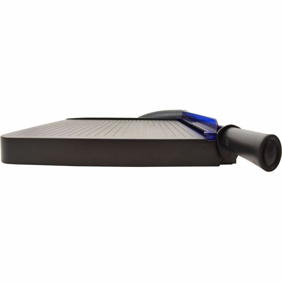 Stainless Steel Blade - 12" Cutting Length - 2.9" Height x 14.3" Depth x 17" Length - Black - 1 Each