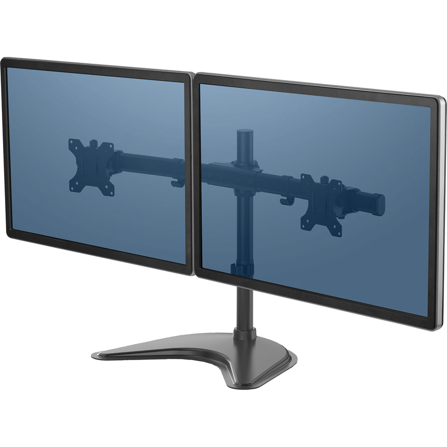 Up to 27" Screen Support - 17.60 lb Load Capacity - DepthFreestanding - Black