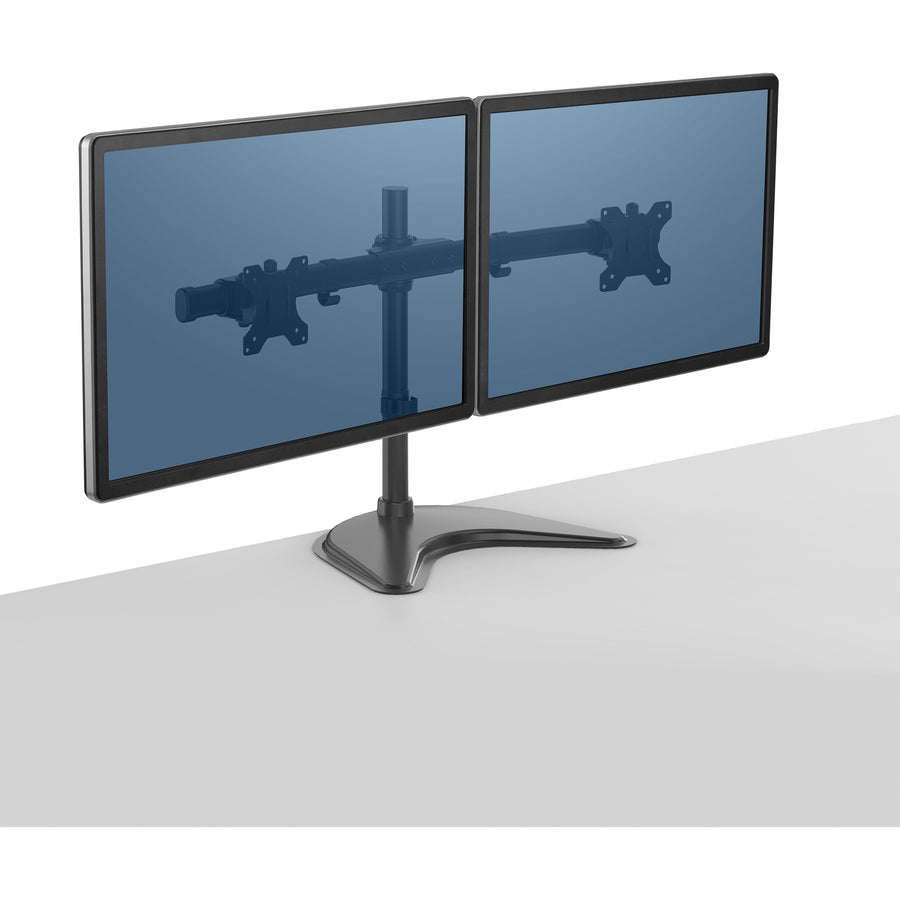 Up to 27" Screen Support - 17.60 lb Load Capacity - DepthFreestanding - Black