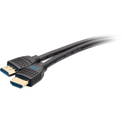 C2G 6ft Performance Ultra High Speed HDMI Cable 2.1 W/ Ethernet - 8K 60Hz  Black Jacket  Blue Insulation