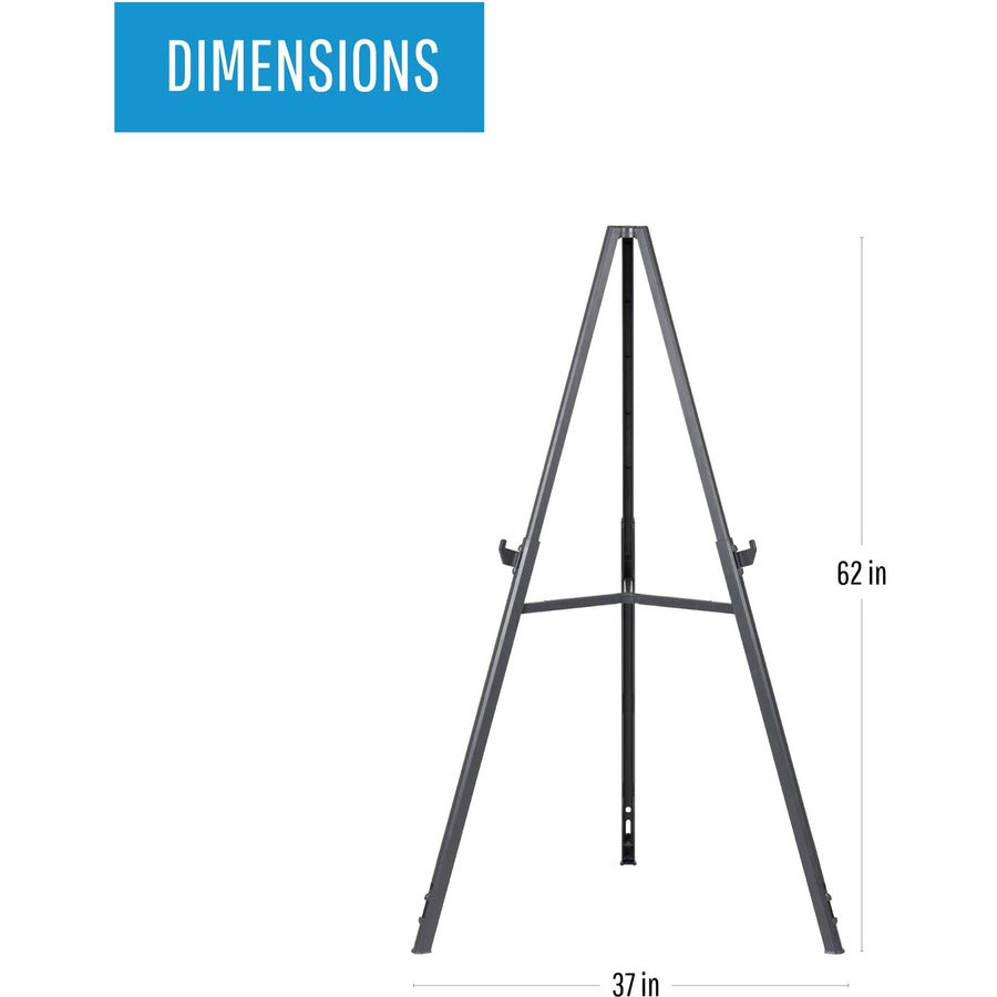 25 lb Load Capacity - 31.90" Height x 36.65" Width x 61.20" Depth - Floor, Tabletop - ABS Plastic - Gray