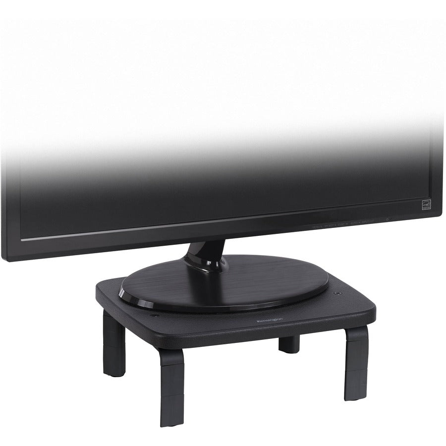 Up to 21" Screen Support - 40 lb Load Capacity - 10" Height x 11.80" Width x 9.40" Depth - Desktop - Black - Ergonomic