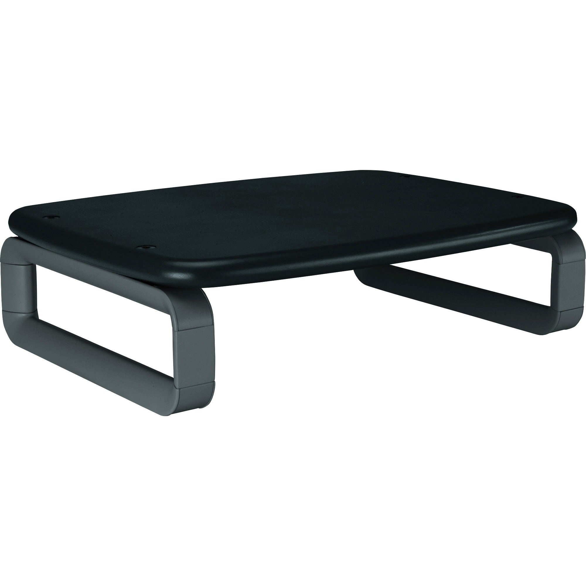 Up to 24" Screen Support - 80 lb Load Capacity - 12.70" Height x 16.20" Width x 2.20" Depth - Desktop - Black - Ergonomic - TAA Compliant