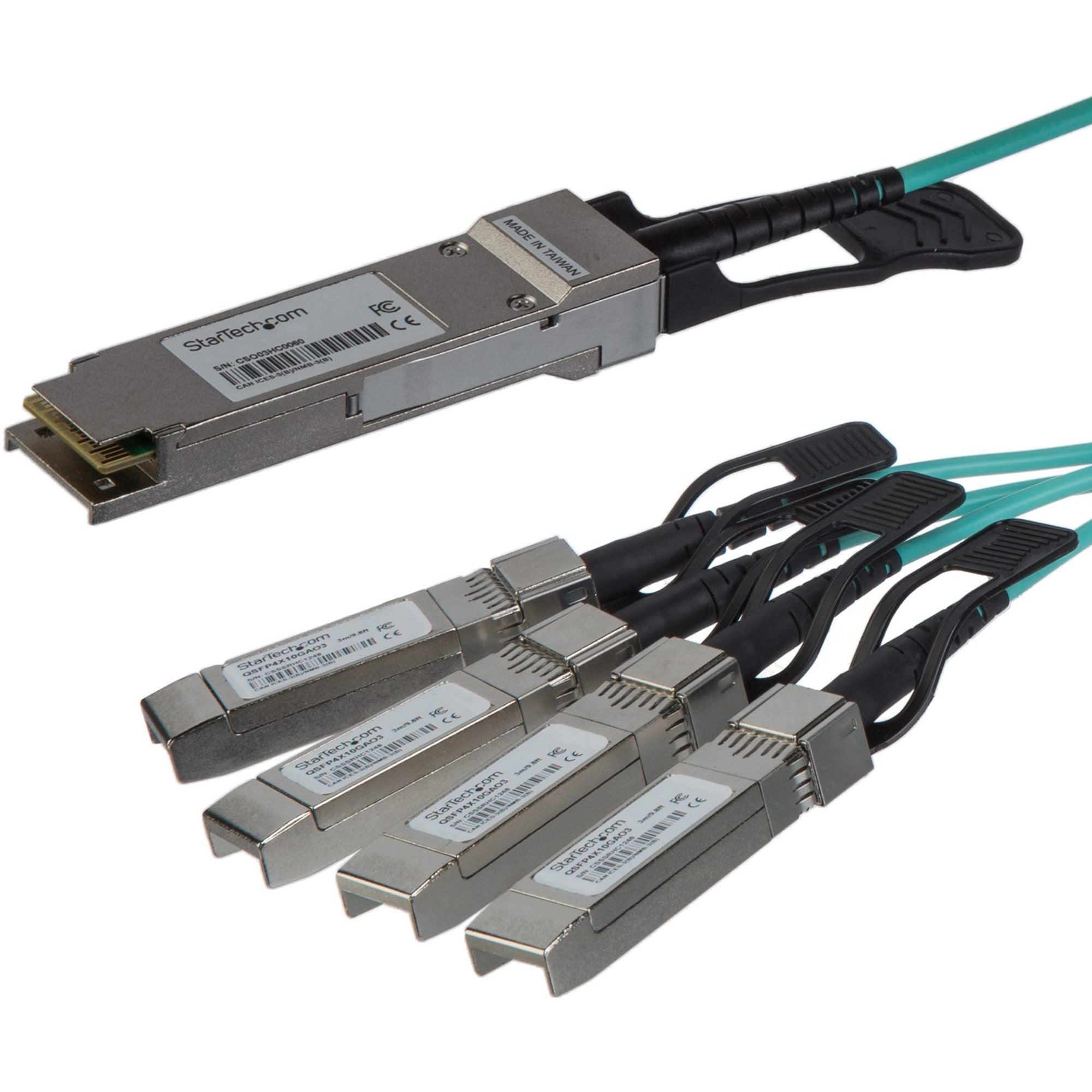 StarTech.com QSFP+ to 4x SFP+ - 3 m (9.8 ft.)
