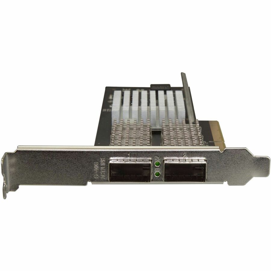 StarTech.com Dual-Port QSFP+ Server NIC Card - PCI Express - Intel Chip