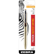 0.7 mm Pen Point - Refillable - Retractable - Liquid Gel Ink - Brass Barrel - 1 Each
