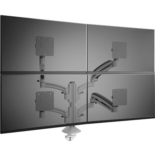 Chief Kontour K1C420W Mounting Arm for Monitor, TV, All-in-One Computer - White - TAA Compliant