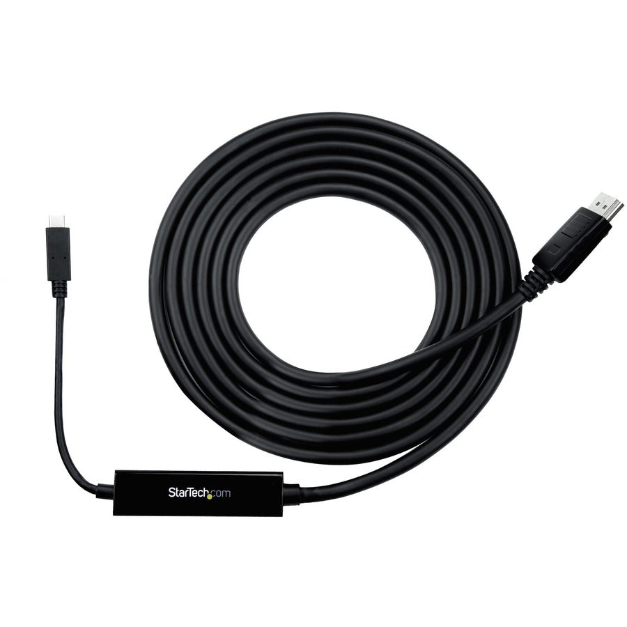 StarTech.com 3m / 10 ft USB C to DisplayPort Cable - USB-C to DP Cable - 4K 60Hz - Black