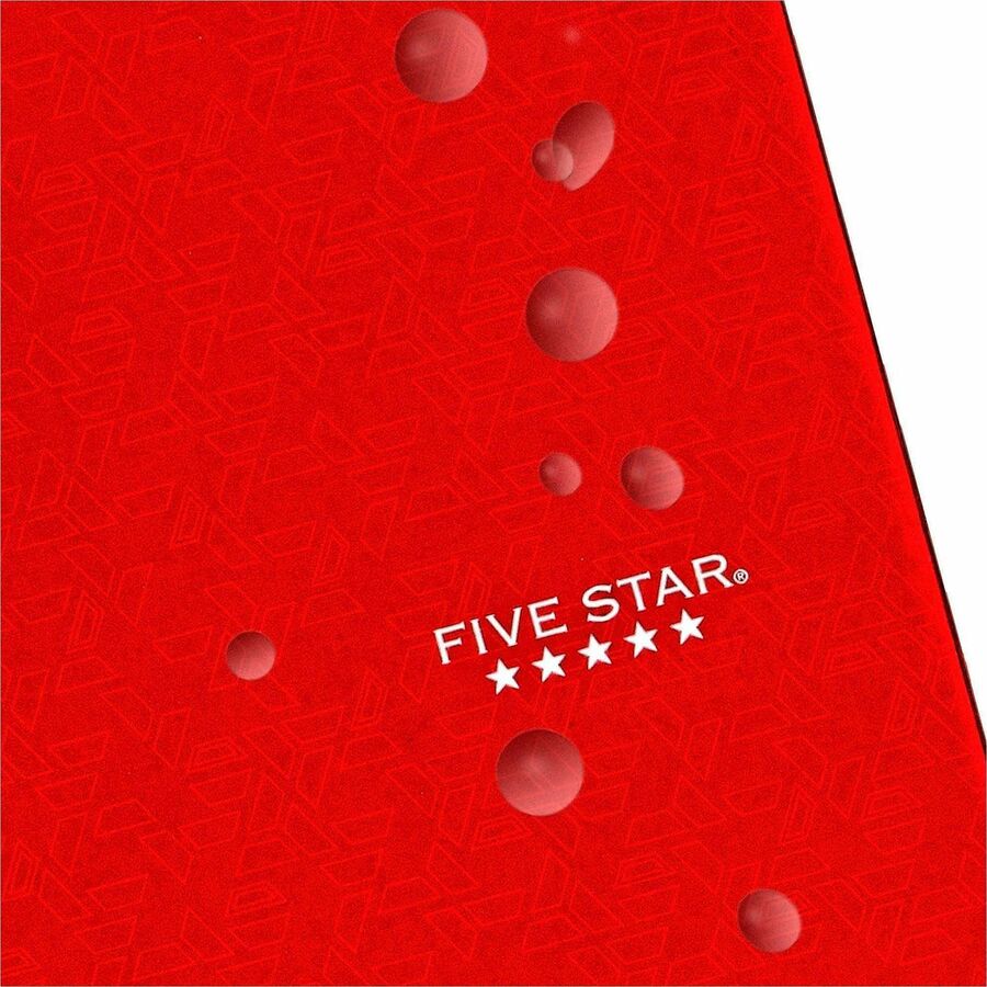 8 1/2" x 11" - 4 Pocket(s) - Paper - Black, Blue, Green, Purple, Red, Yellow - 0% Recycled - 6 / Pack