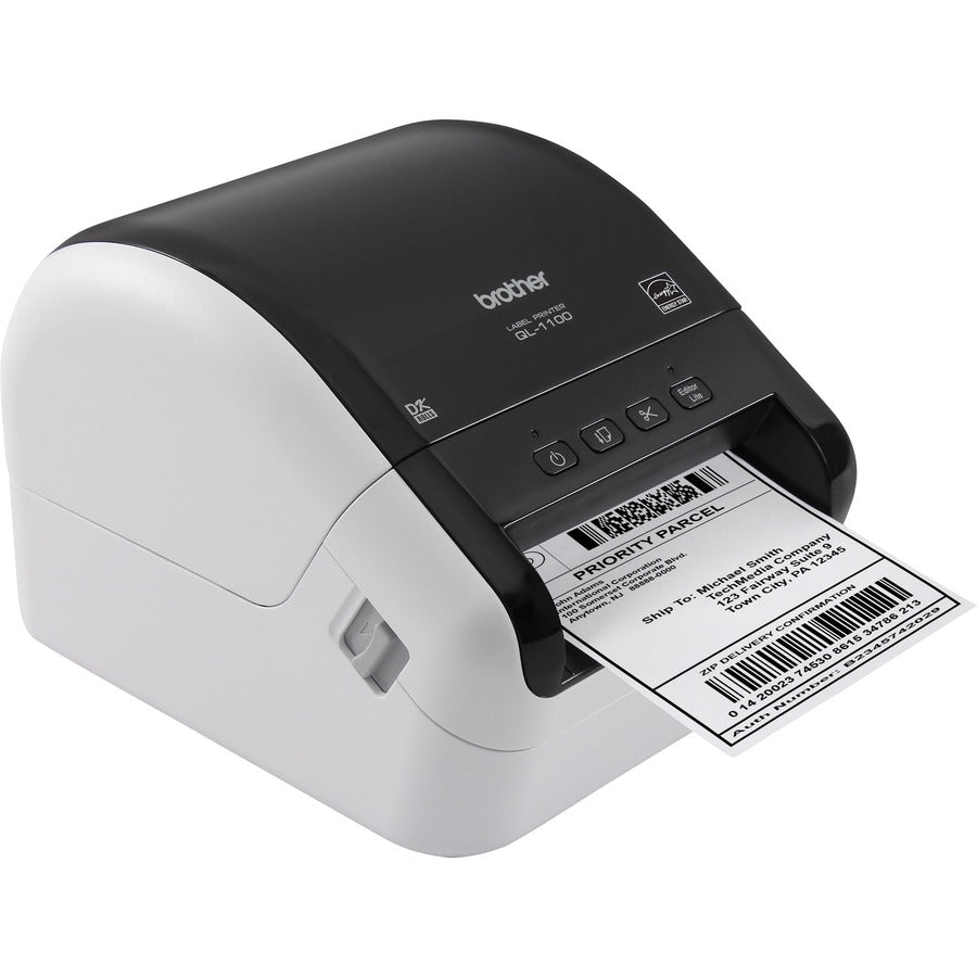 4" Print Width - 4.33 in/s Mono - 300 dpi - 4.09" Label Width x 36" Label Length