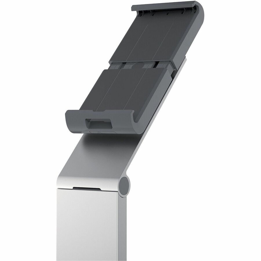 47.8" Height x 10.6" Width x 10.6" Depth - Steel, Aluminum, Acrylonitrile Butadiene Styrene (ABS) - Silver - Flexible - 1 Each