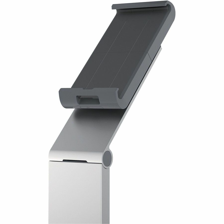 47.8" Height x 10.6" Width x 10.6" Depth - Steel, Aluminum, Acrylonitrile Butadiene Styrene (ABS) - Silver - Flexible - 1 Each