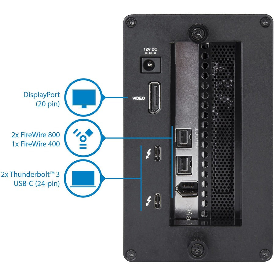 StarTech.com Thunderbolt 3 to FireWire Adapter - Card & Chassis