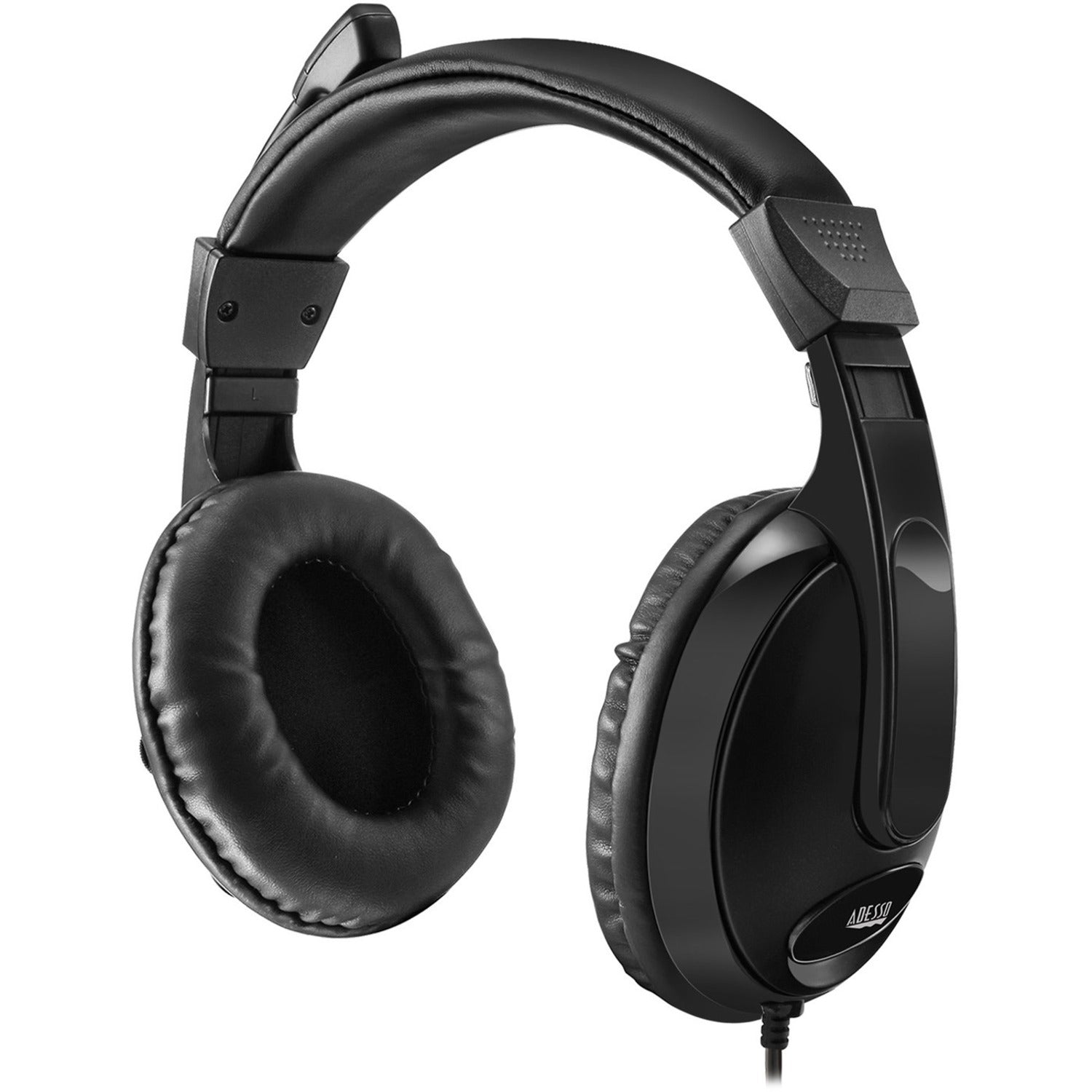 Stereo - Mini-phone (3.5mm) - Wired - 32 Ohm - 20 Hz to 20 kHz - Over-the-head - Binaural - Circumaural - 6 ft Cable - Omni-directional Microphone - Black