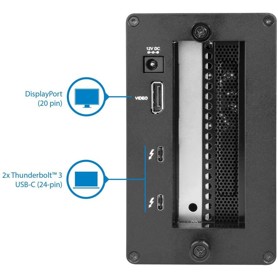 StarTech.com Thunderbolt 3 to PCIe M.2 adapter - Chassis + Card